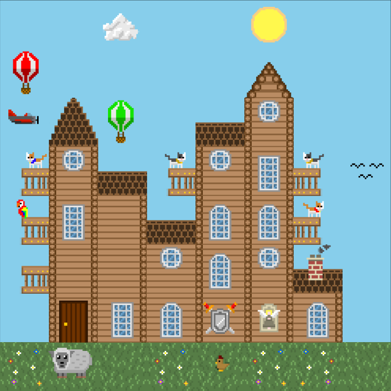 2D Mansion #503 static token preview