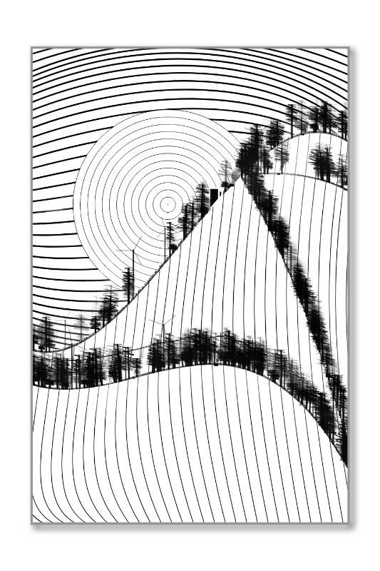 Harmonious Hill #62 static NFT preview