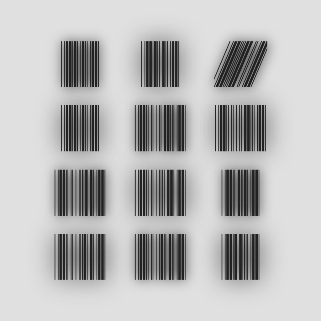barcode(fxhash) #193 static NFT preview