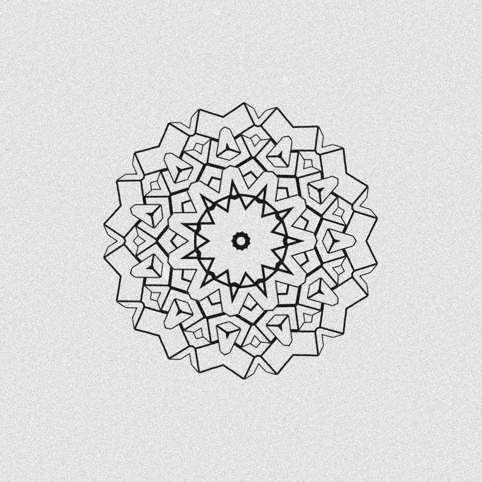 Monochrome Kaleido #285 static token preview