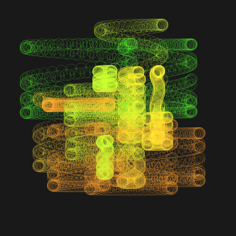sinuosity #186 static NFT preview