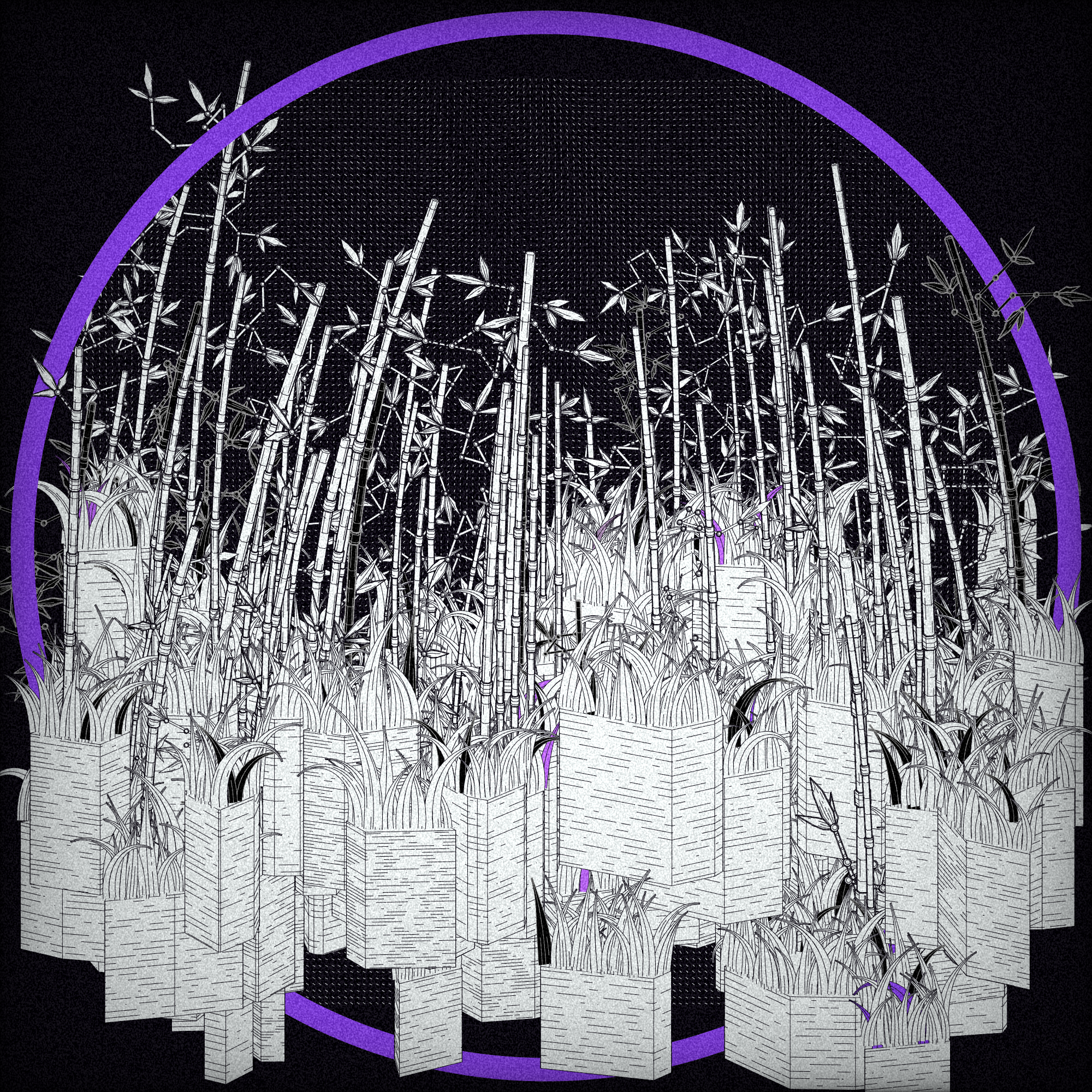 Mecha-Bamboo #114 static NFT preview