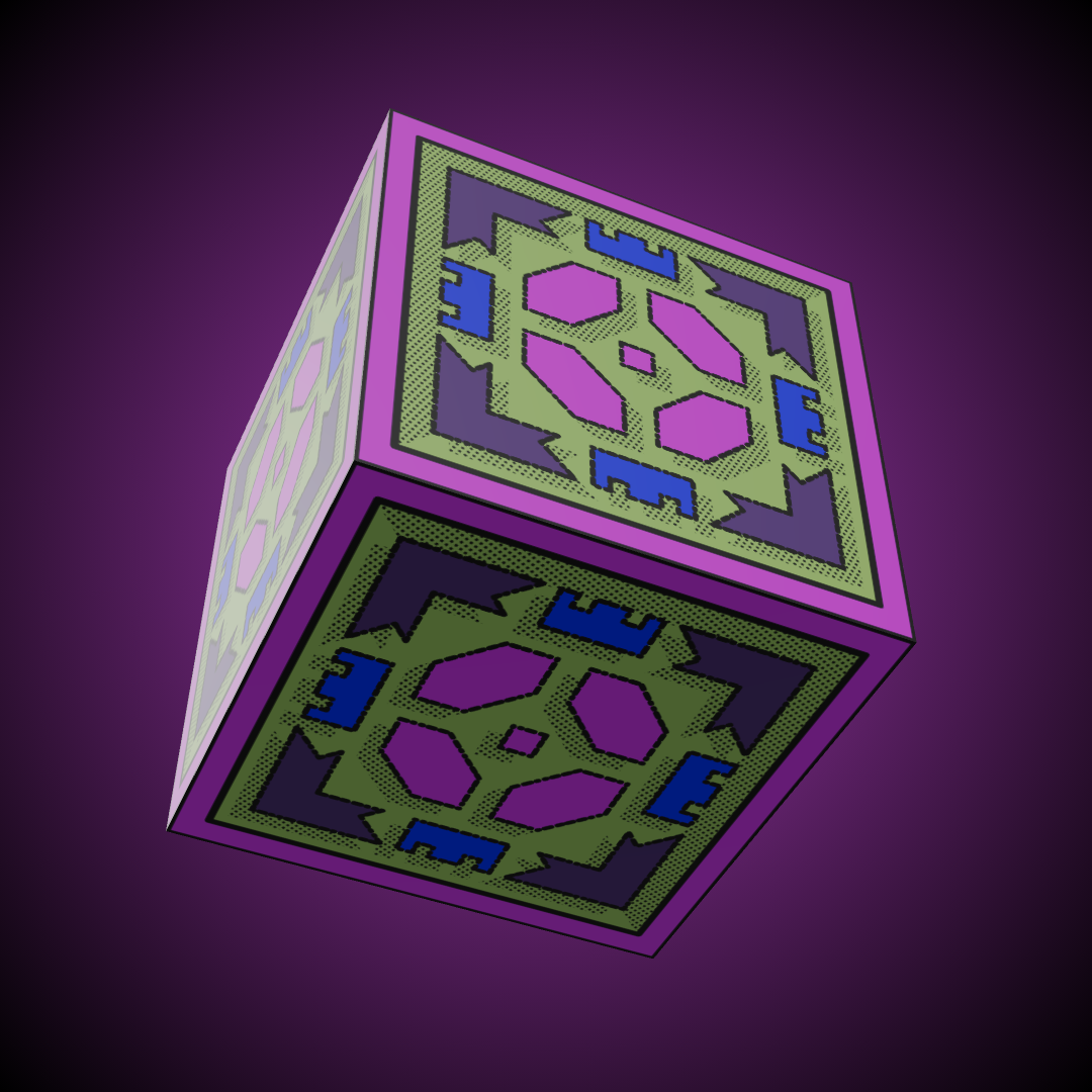 🧊 MYSTERY CUBE GEN1 #66 static NFT preview