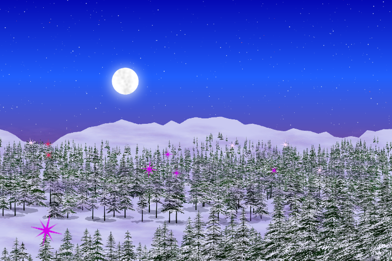 Evergreen Lights #135 static NFT preview