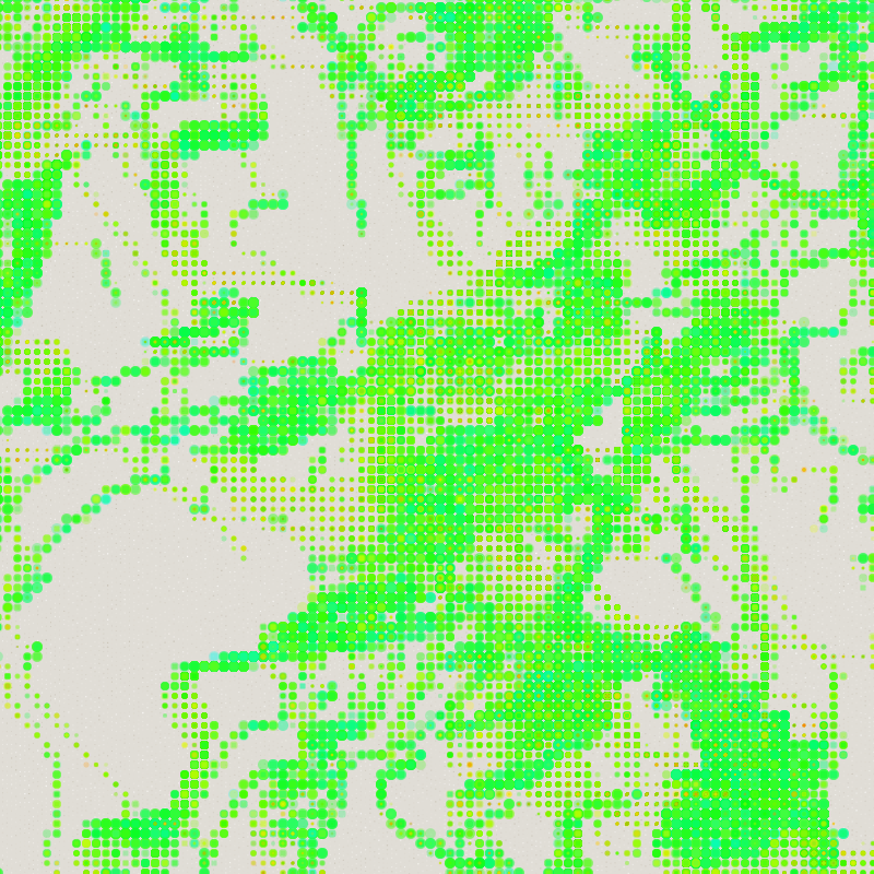 Flow Tiles #57 static NFT preview