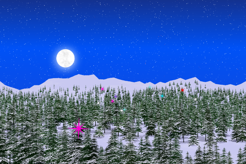 Evergreen Lights #48 static NFT preview