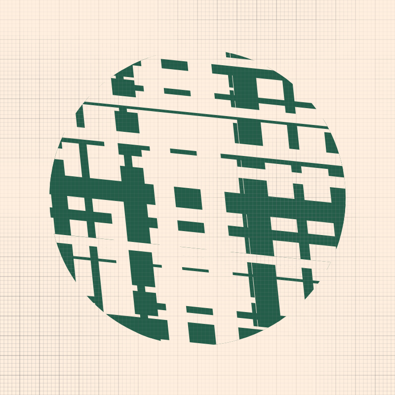 Monochrome Intersections #11 static token preview