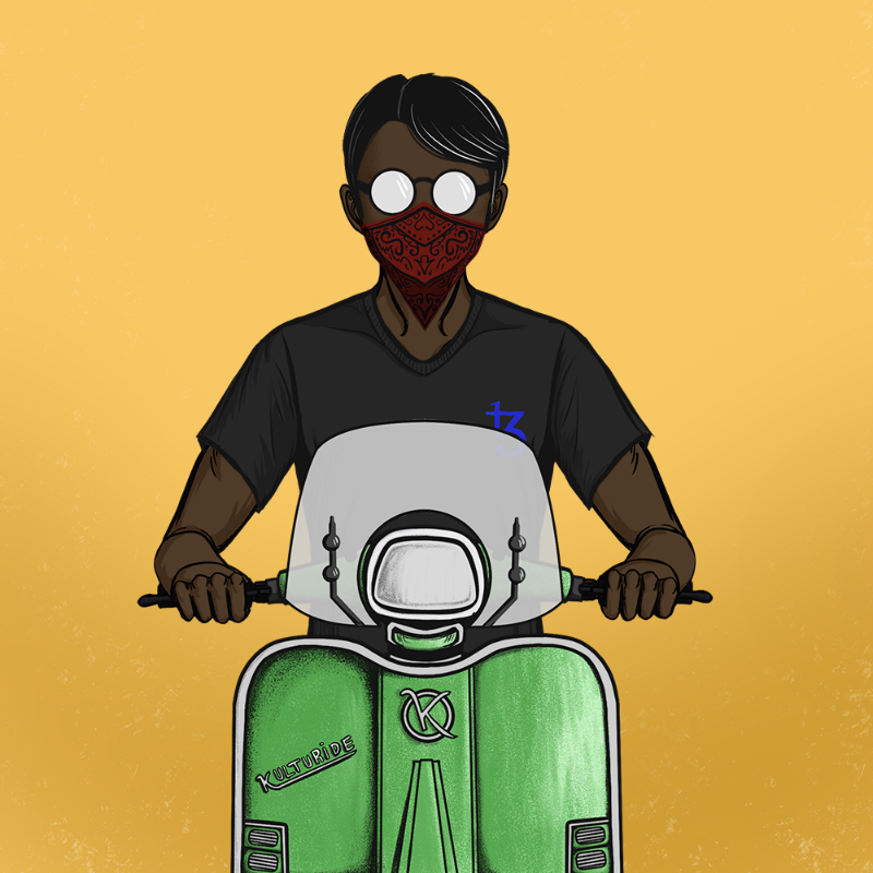 SCOOTER RIOT #103 static token preview