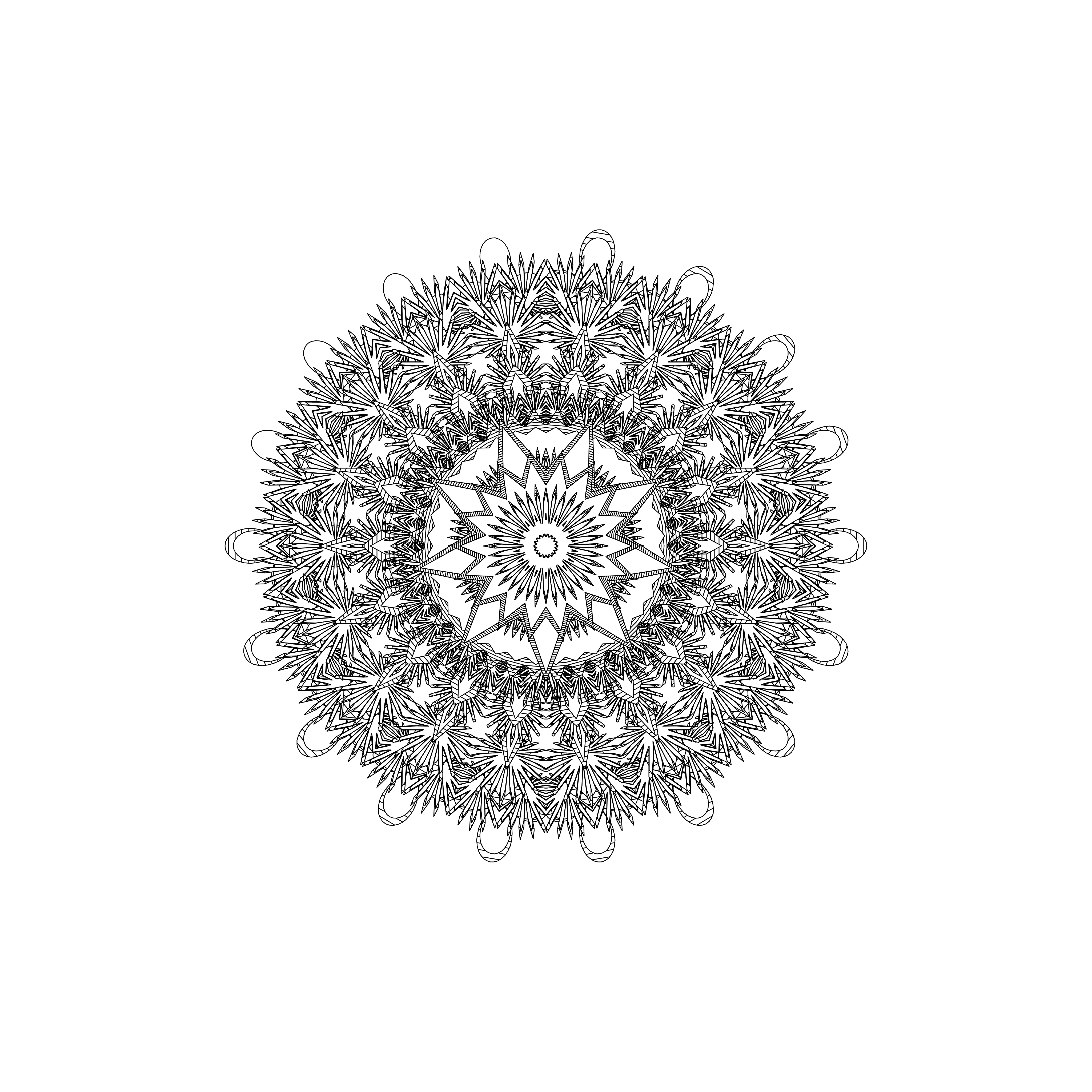 LL21 Mandala #951 static NFT preview