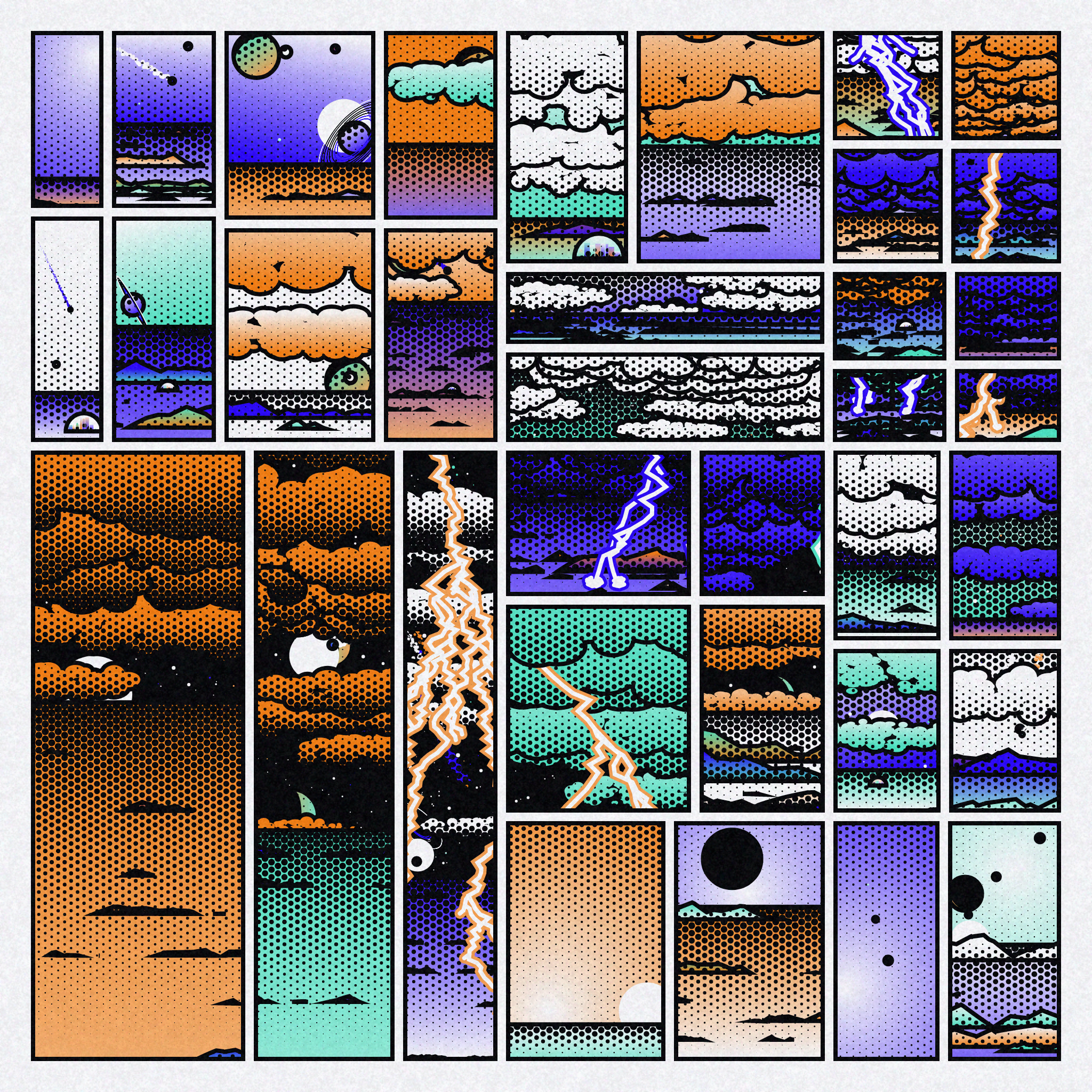 Astronomic Comics #45 static NFT preview