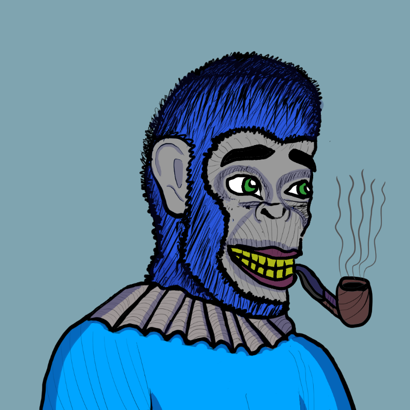 Clown Ape Club Tezos Ultra Superior-CACTUS #35 static token preview
