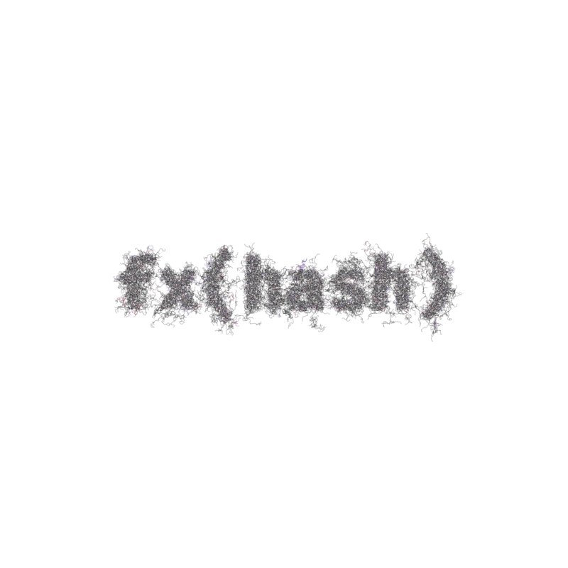 FXHASH Logo with Features #894 static token preview