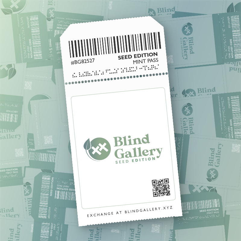Blind Gallery Mint Pass (Seed Edition) #193 static NFT preview