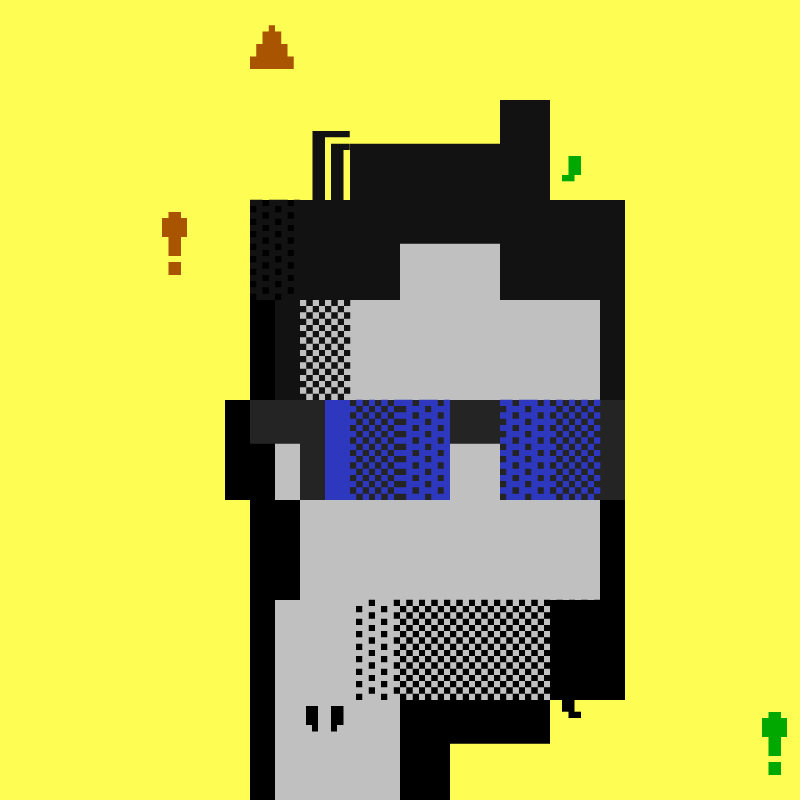 Gen DOS Punk #26 static token preview