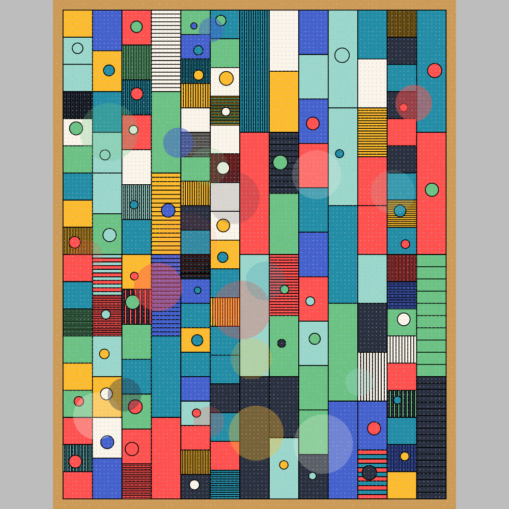 Shifted Blocks #28 static NFT preview