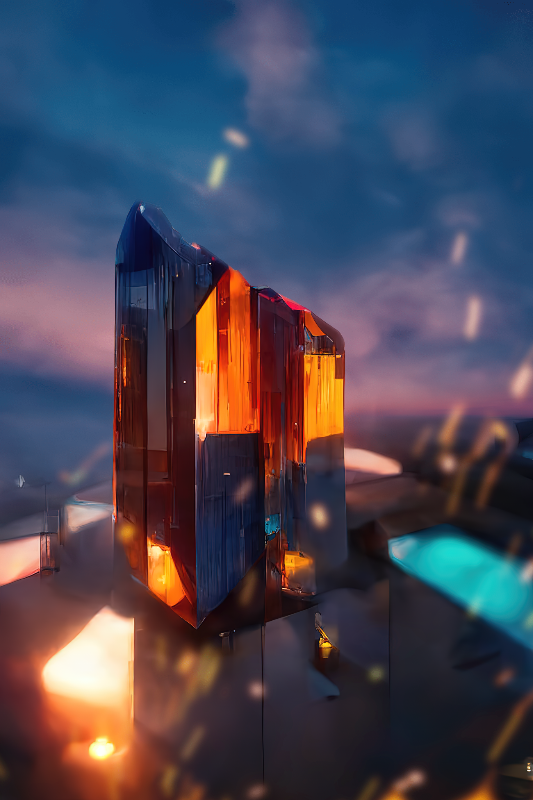 Prismatic Solitude #33 static token preview