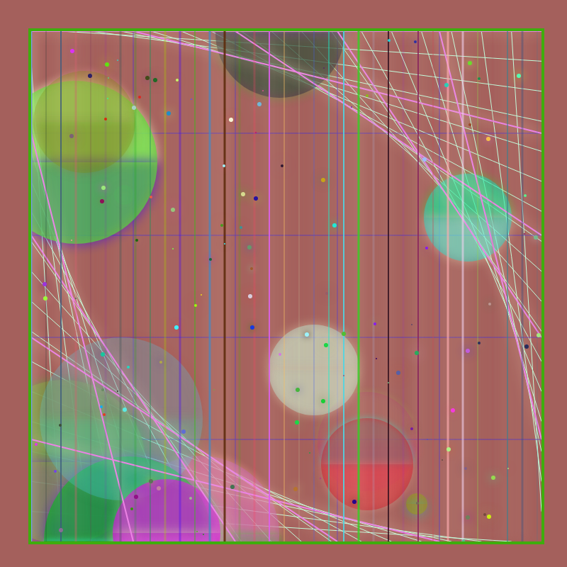 Deep Space Grid - AI Study III #105 static NFT preview