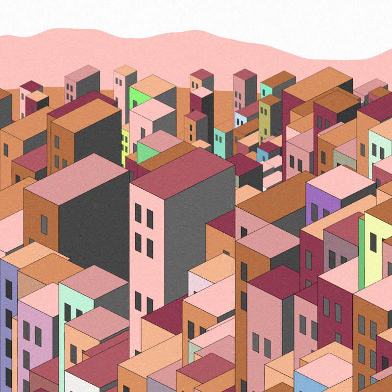 Coloured City #32 static NFT preview