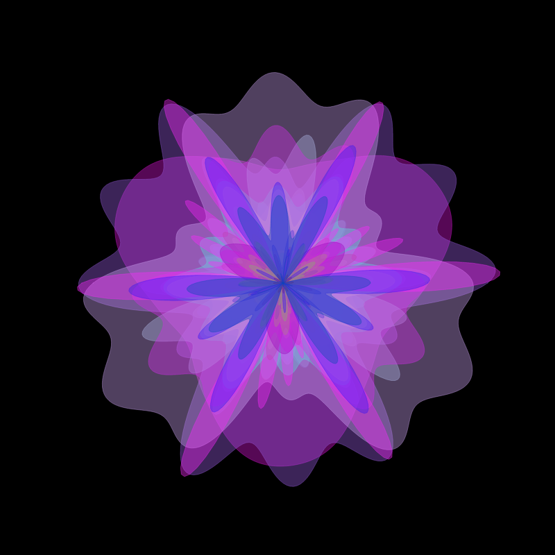 Blooming Flowers #90 static token preview