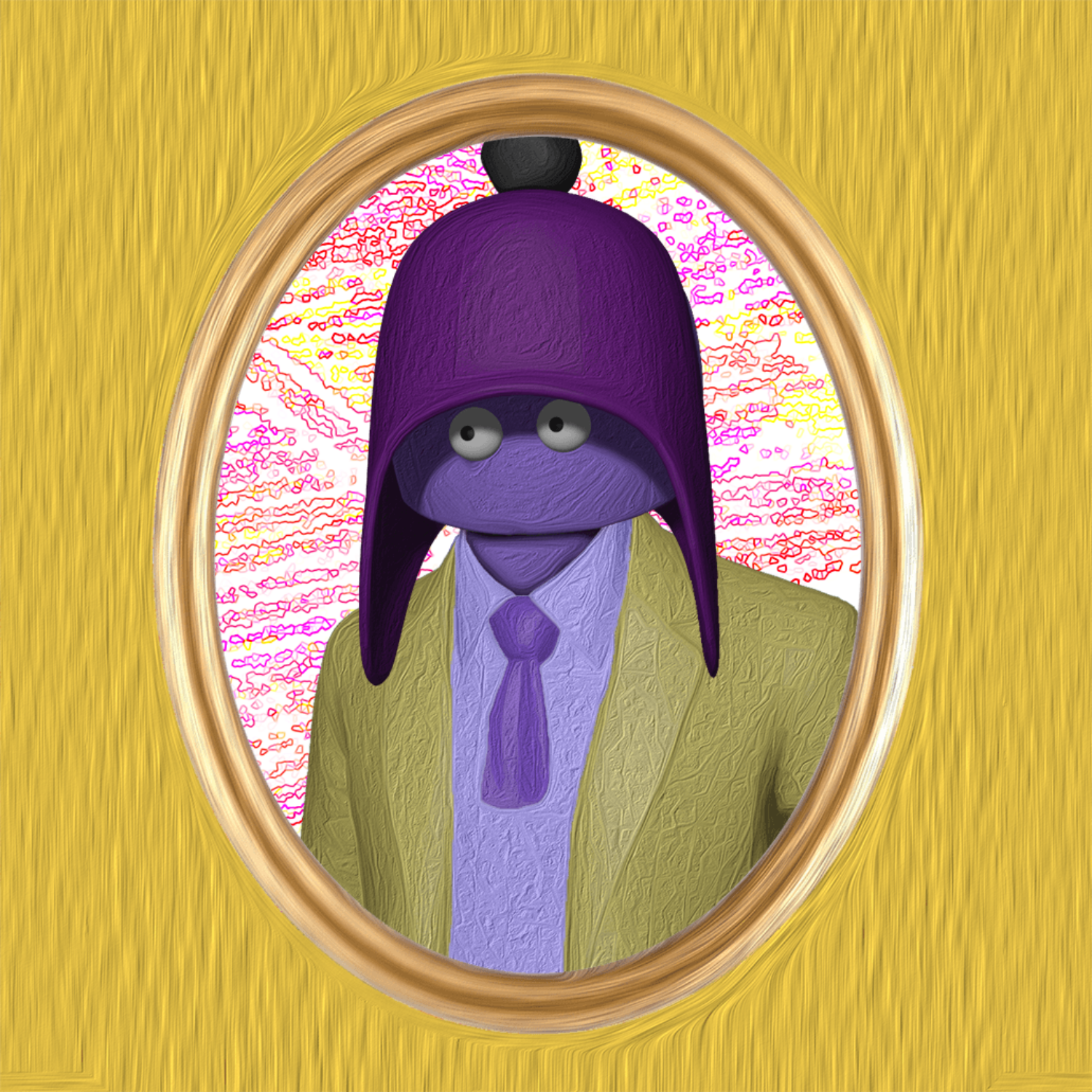 Portrait Bois #56 static NFT preview