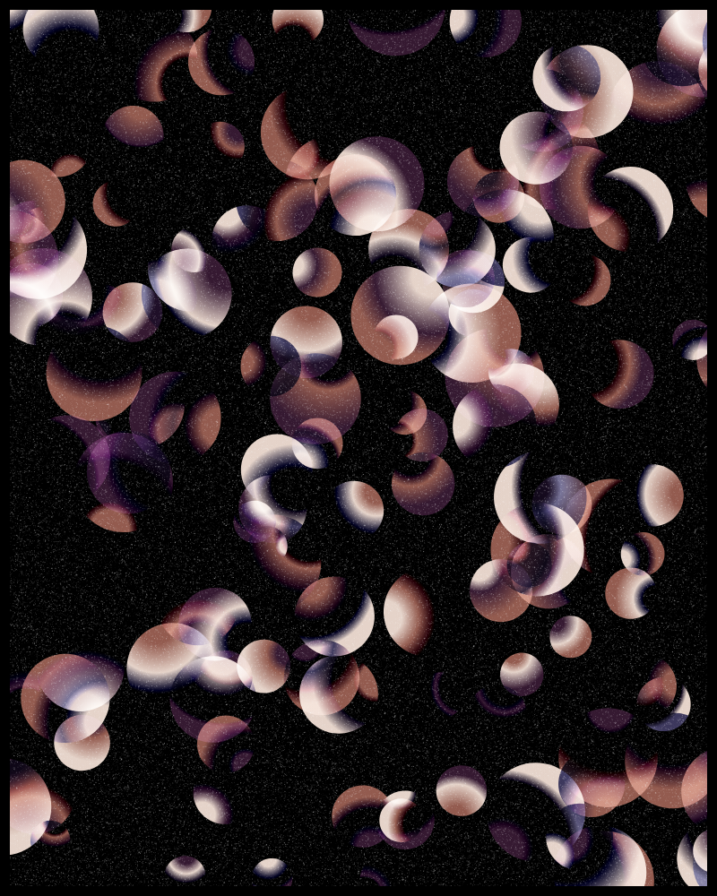 Space Bubbles (re) #99 static NFT preview
