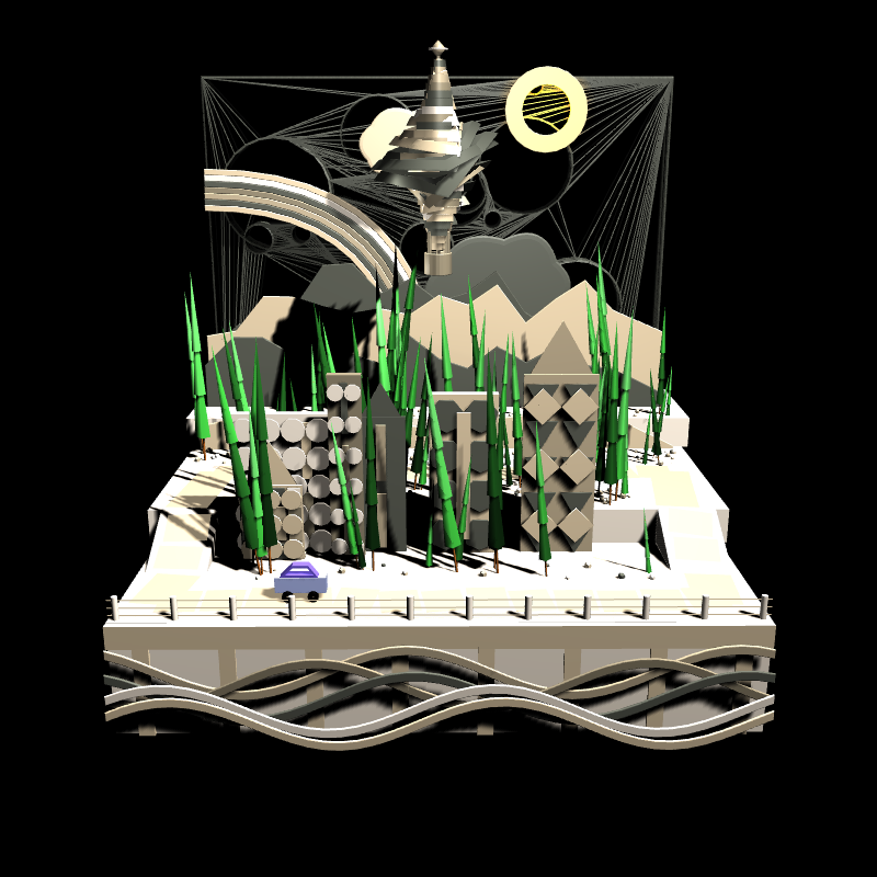 Paper Art 3D #235 static token preview