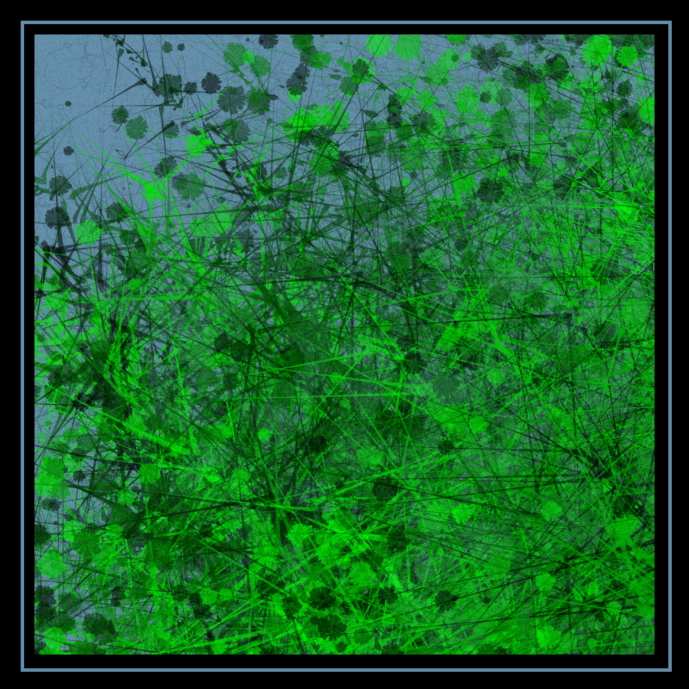 Abstract painting - vegetation #28 static token preview