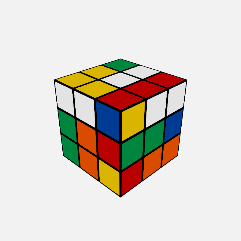 Rubik's Cube #175 static NFT preview