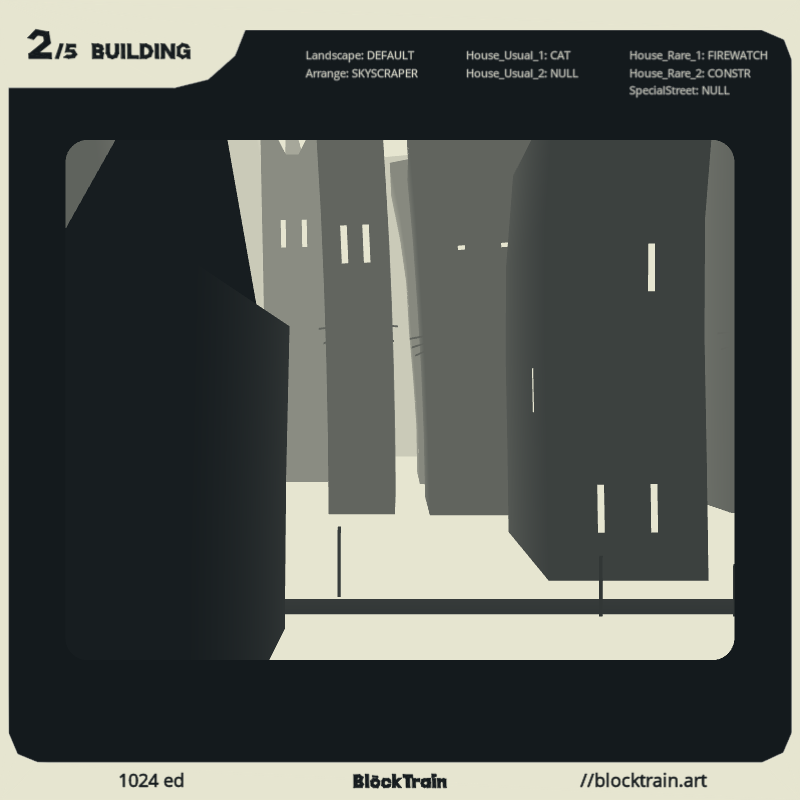 BlockTrain Building #222 static token preview