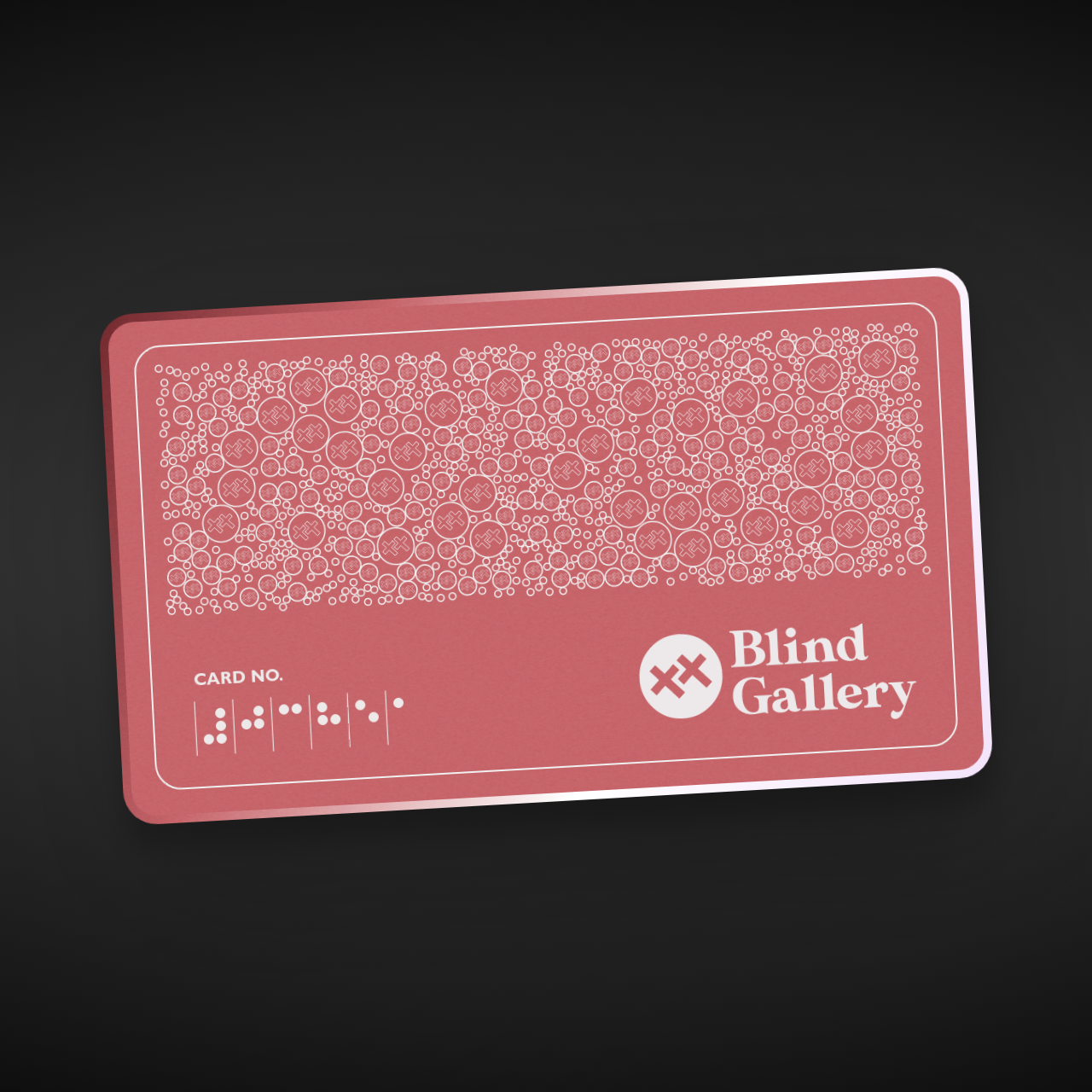 Blind Gallery Club Membership #123 static token preview