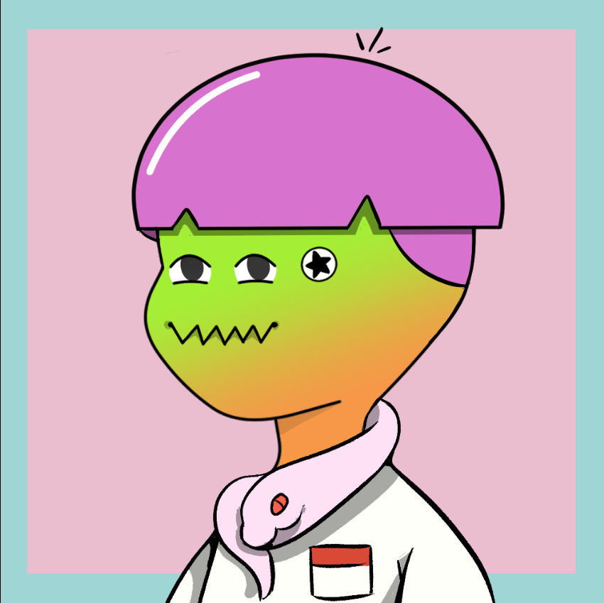Jelly dudes #1065 static NFT preview