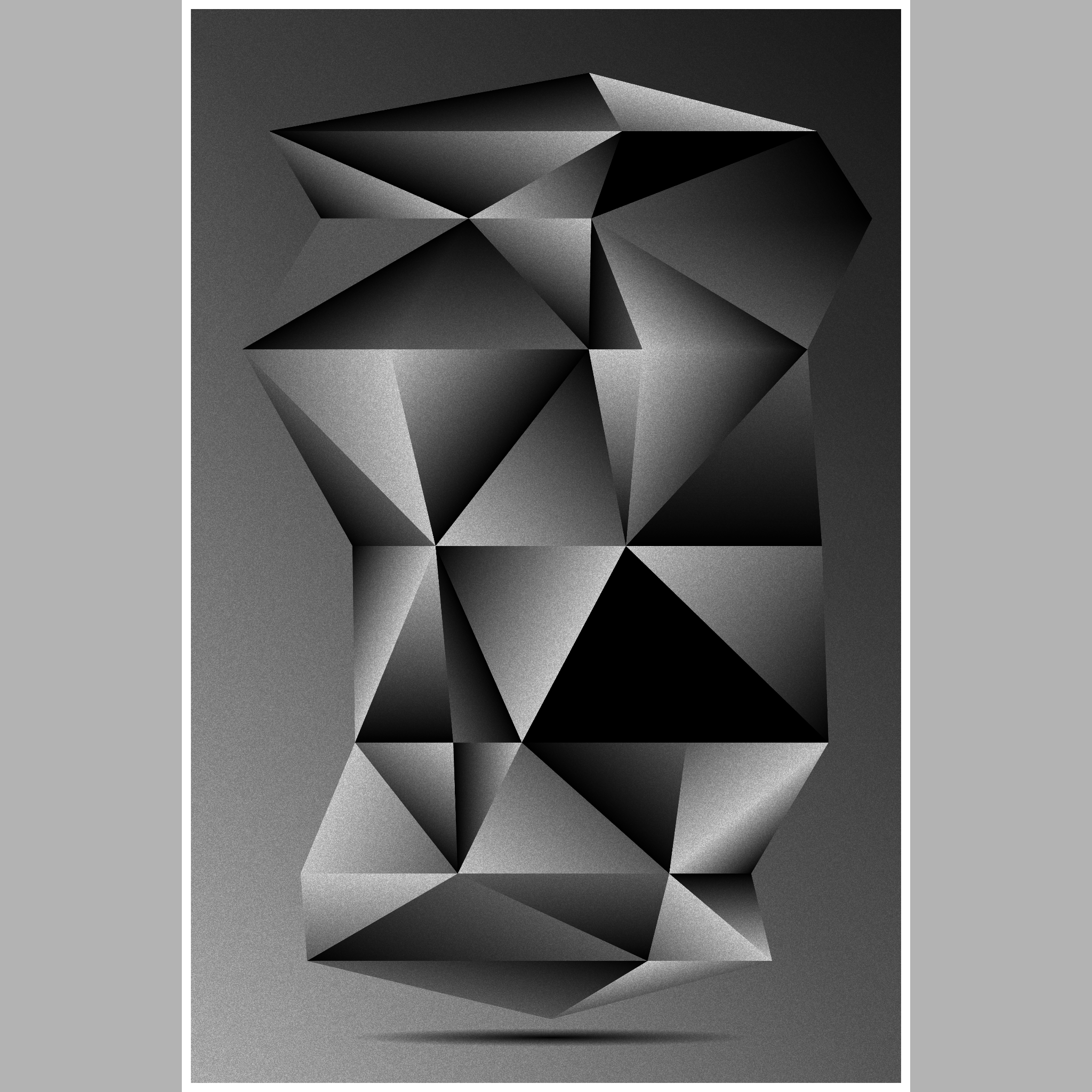 Archiplex — Monochrome #45 static NFT preview