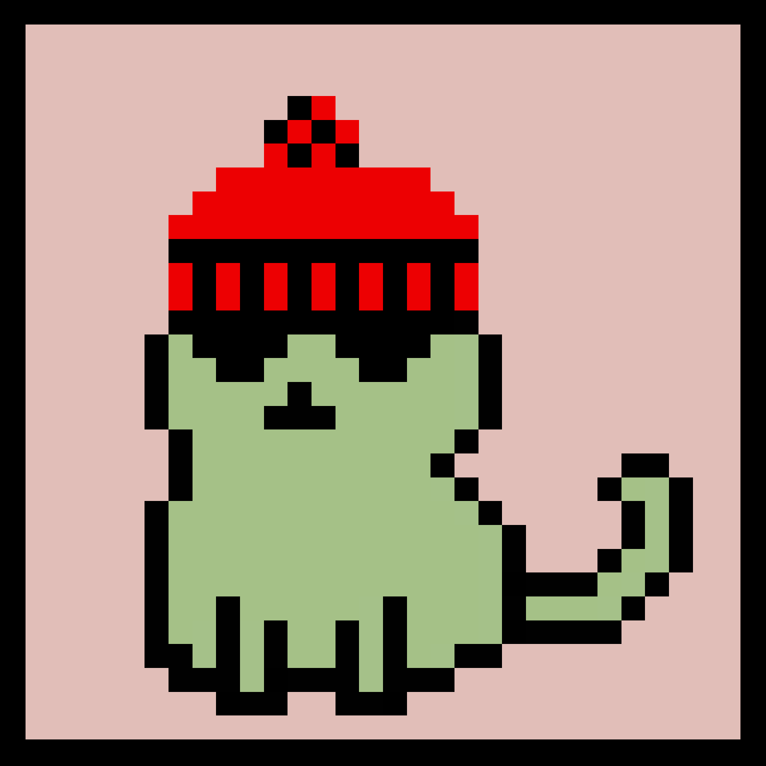 Lazy Kitties #308 static token preview