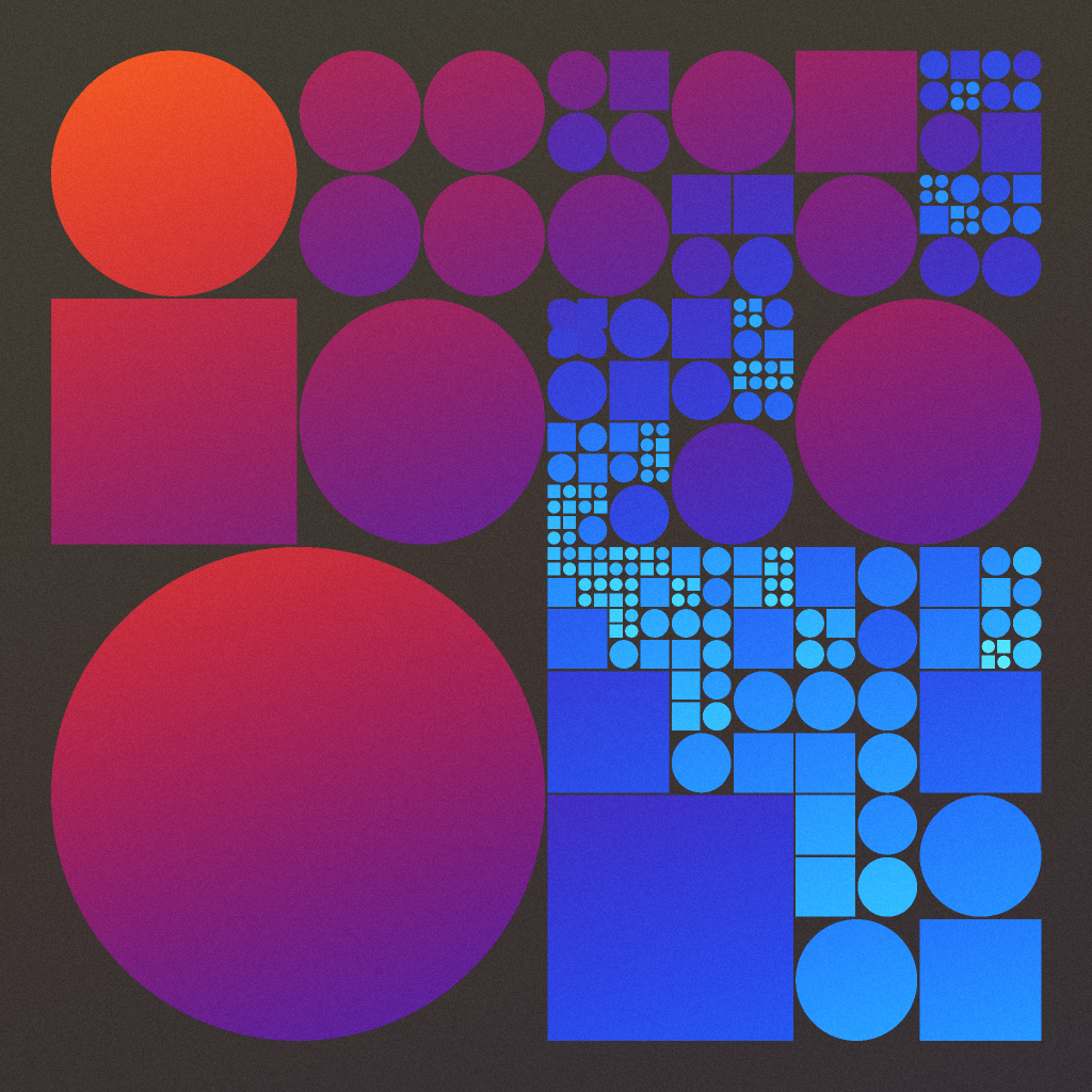 Grid Subdivision I #244 static NFT preview