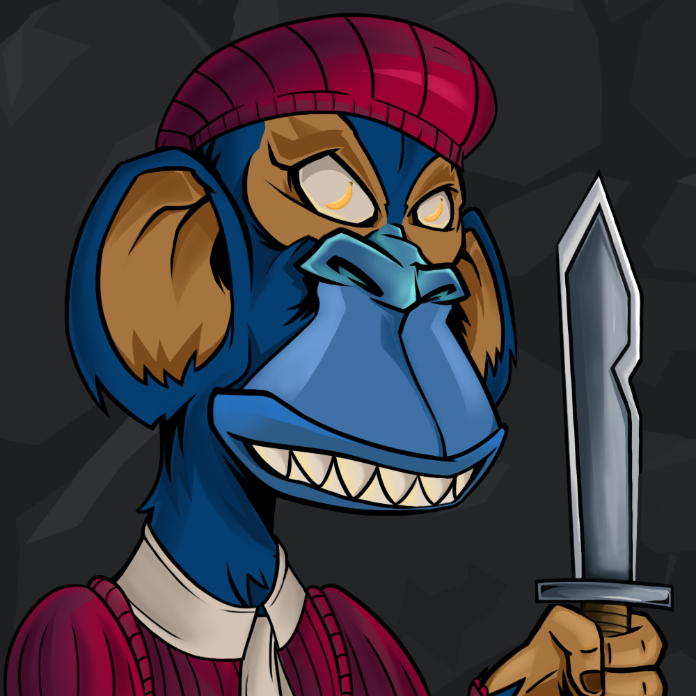 The Wanderer Monkey #65 static NFT preview