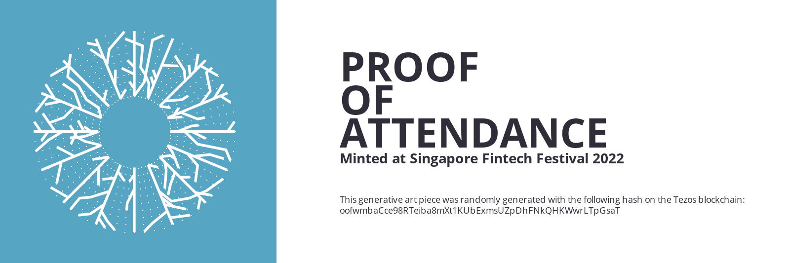 SFF2022 Proof of Attendance Token #245 static token preview