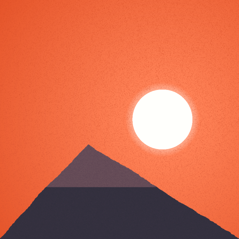 Sunset Serenity #45 static NFT preview