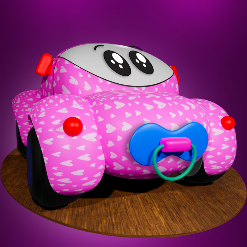 Morixels Colab #8 BabyCar #14 static token preview