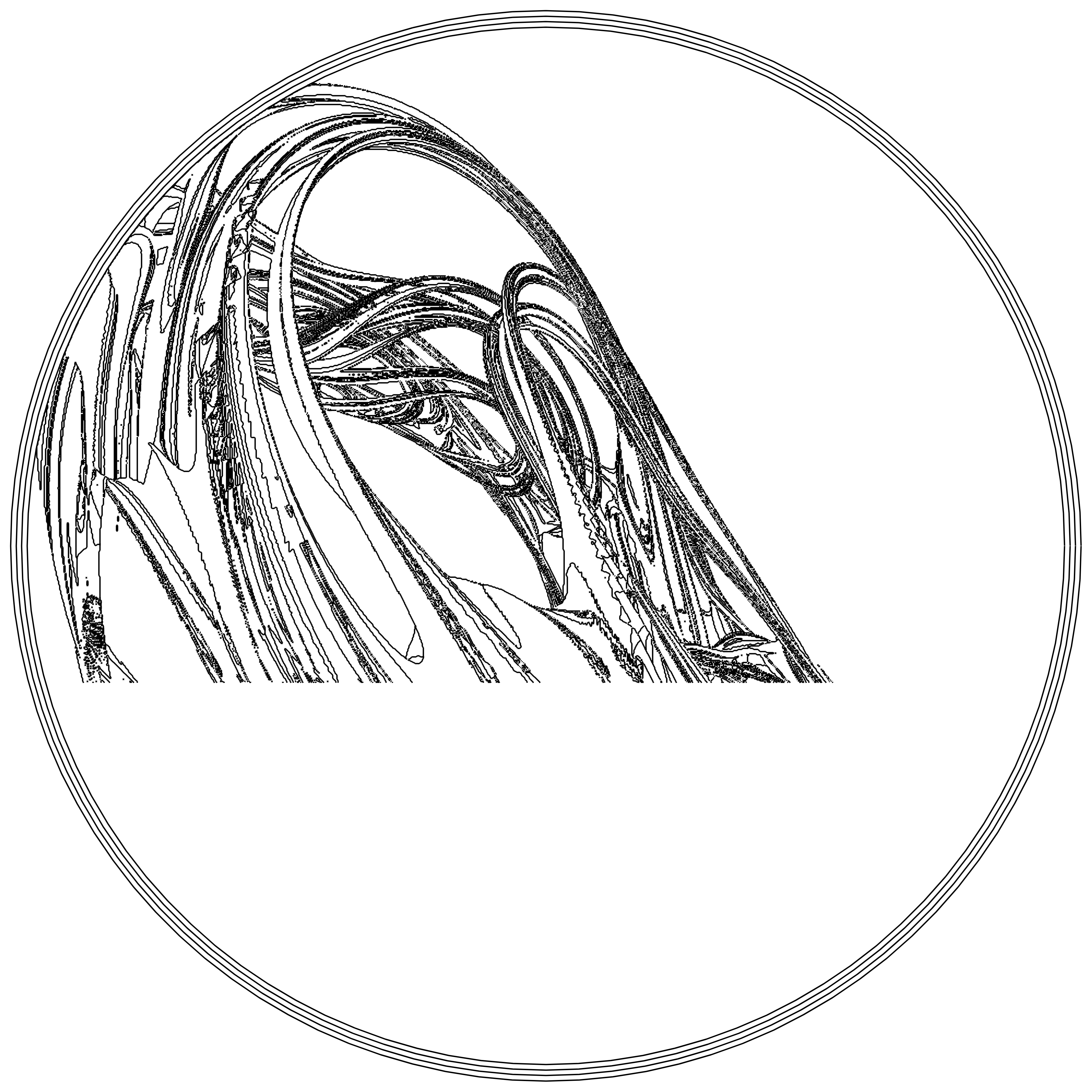 LL21 Fractal Contour #45 static token preview
