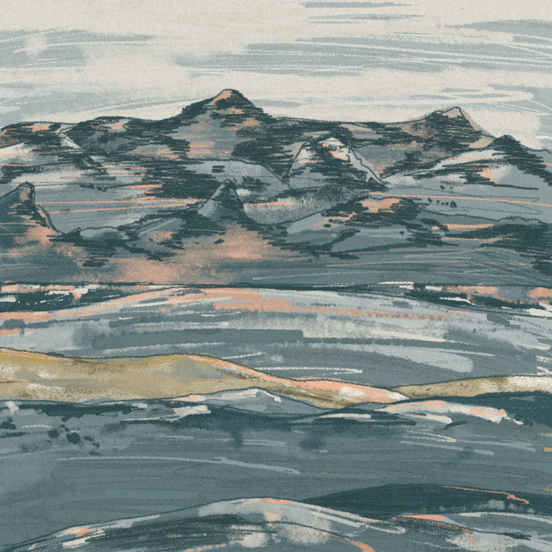 Postcard From The Mountains #33 static token preview