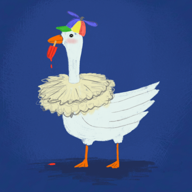 Silly Goose #93 static token preview