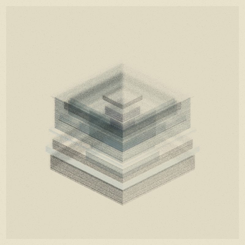 isometry II - watercolor #33 static NFT preview
