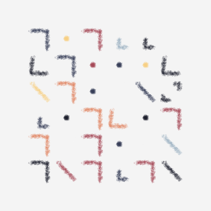 Calligraphic #72 static NFT preview