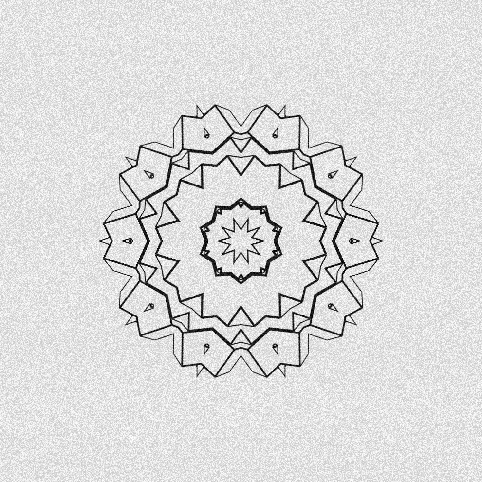 Monochrome Kaleido #202 static token preview