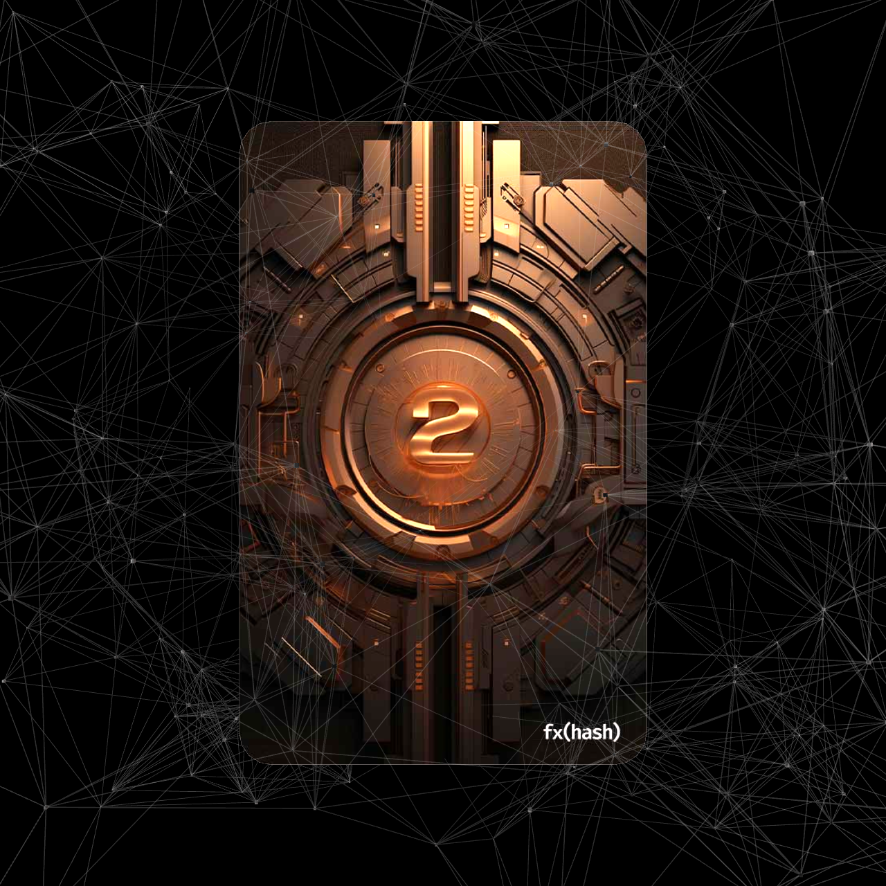 FXHash 2.0 Card #79 static NFT preview