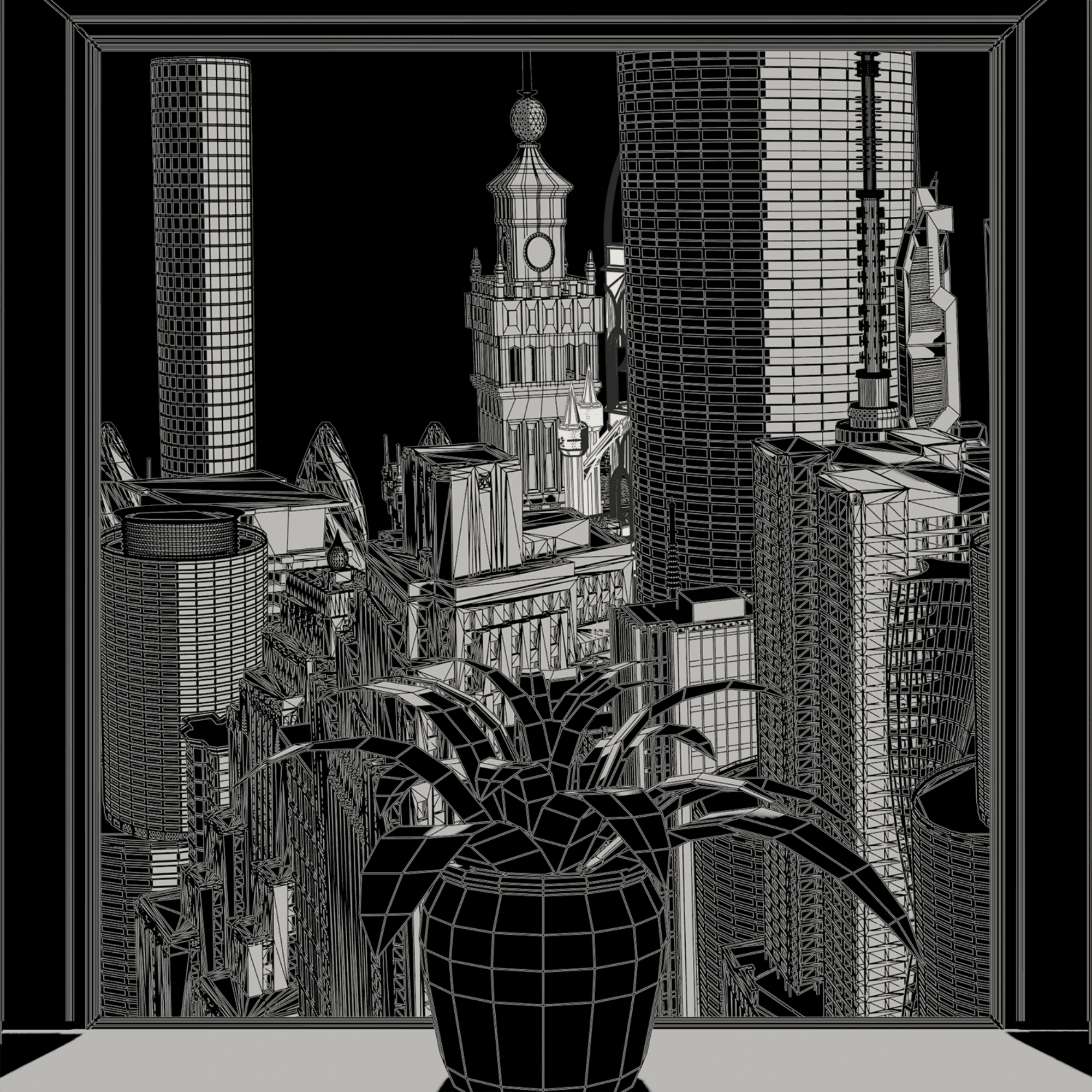 City View #83 static NFT preview