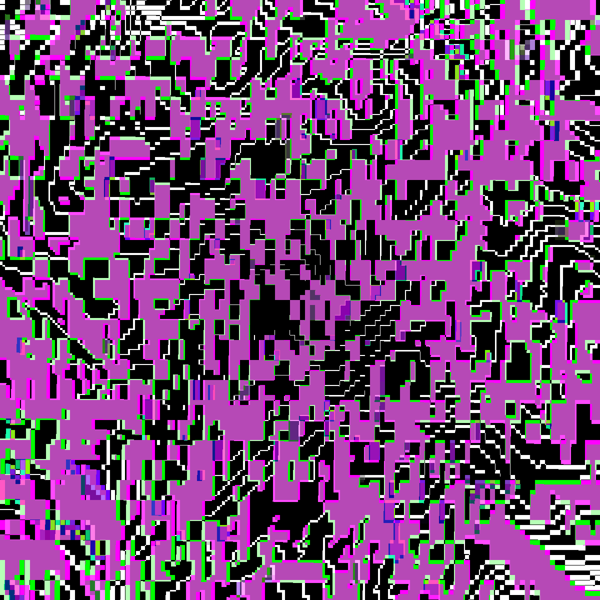 Pixel Topography #87 static NFT preview