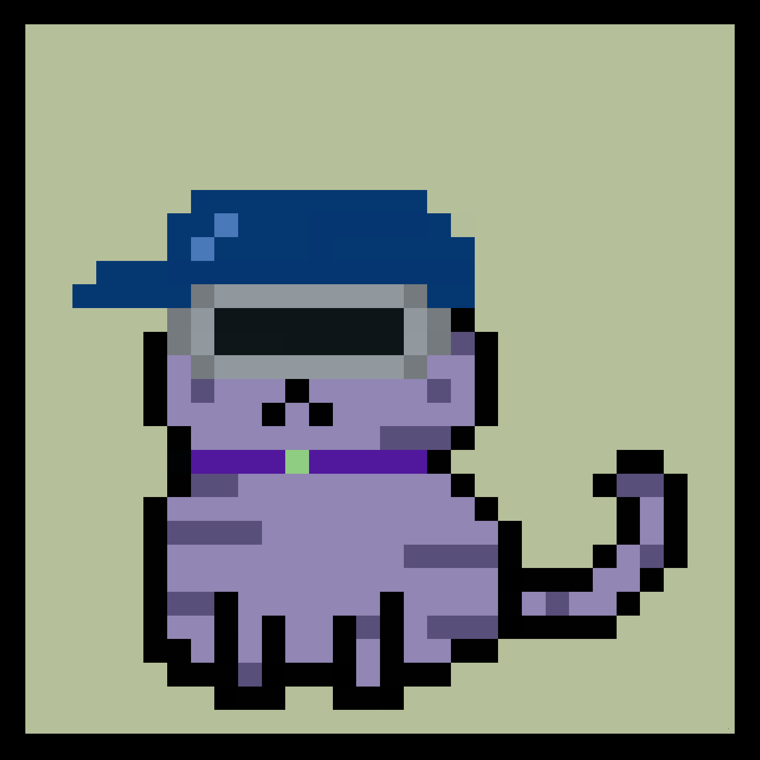 Lazy Kitties #1174 static token preview