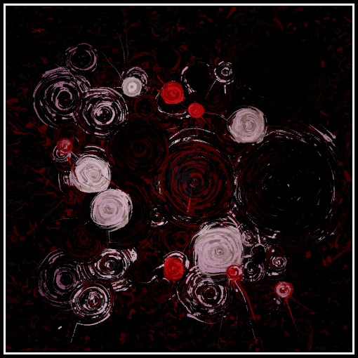 Rain puddles #123 static NFT preview