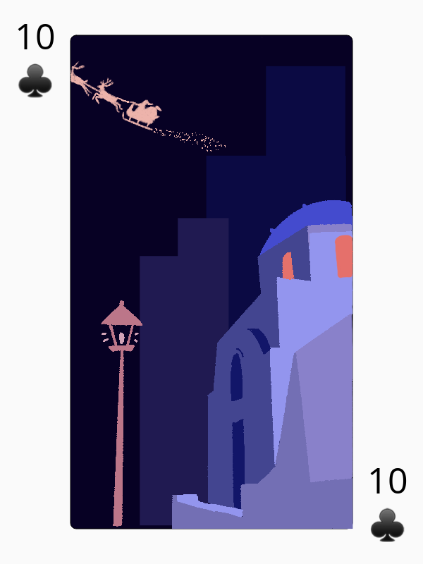 Poker -- Strolling in the Night #39 static NFT preview